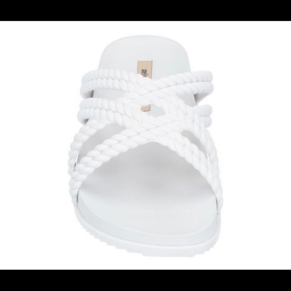 Néw Melissa + Salinas white sandals brand New Never used